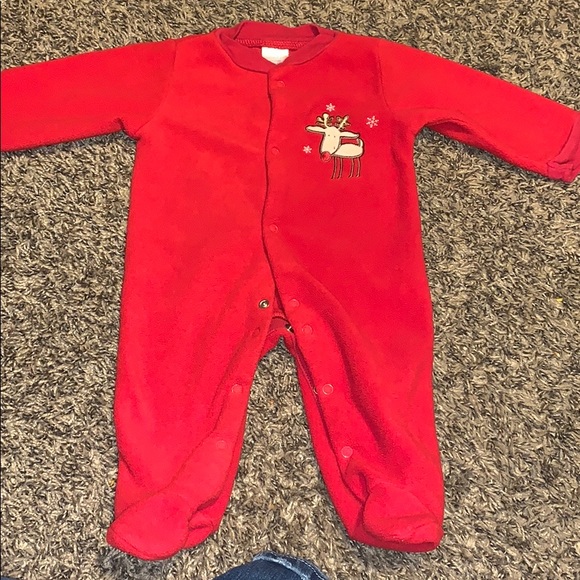 Reindeer footie pjs - Picture 1 of 1